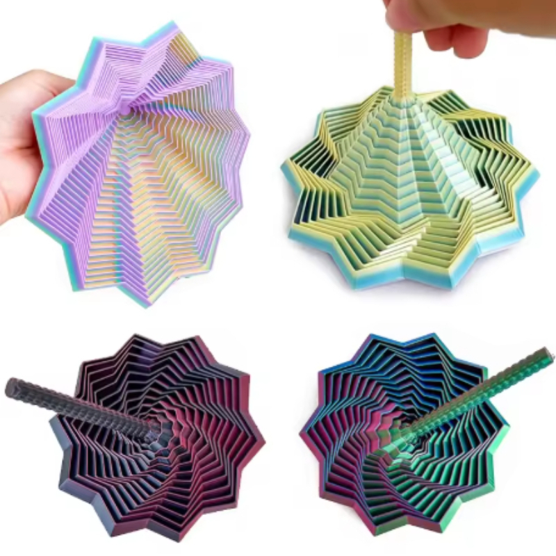 3D Printing Fidget Toys - 3D Printed Expanded Sensory Fidget Star