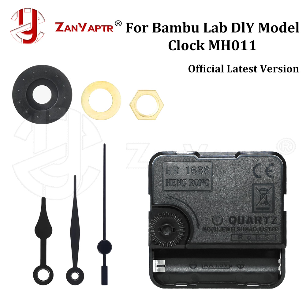 3D Printing Process - For Bambu Lab Clock MH011 Maker's