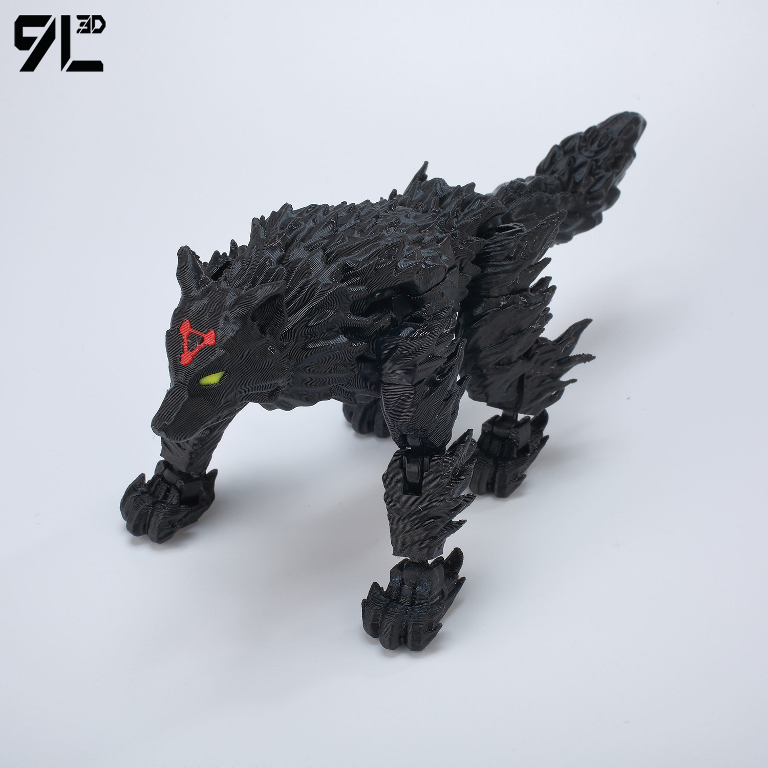 3D Printing Action Figure - 9L3D Lucky13 Dummy13 Form Action Figure