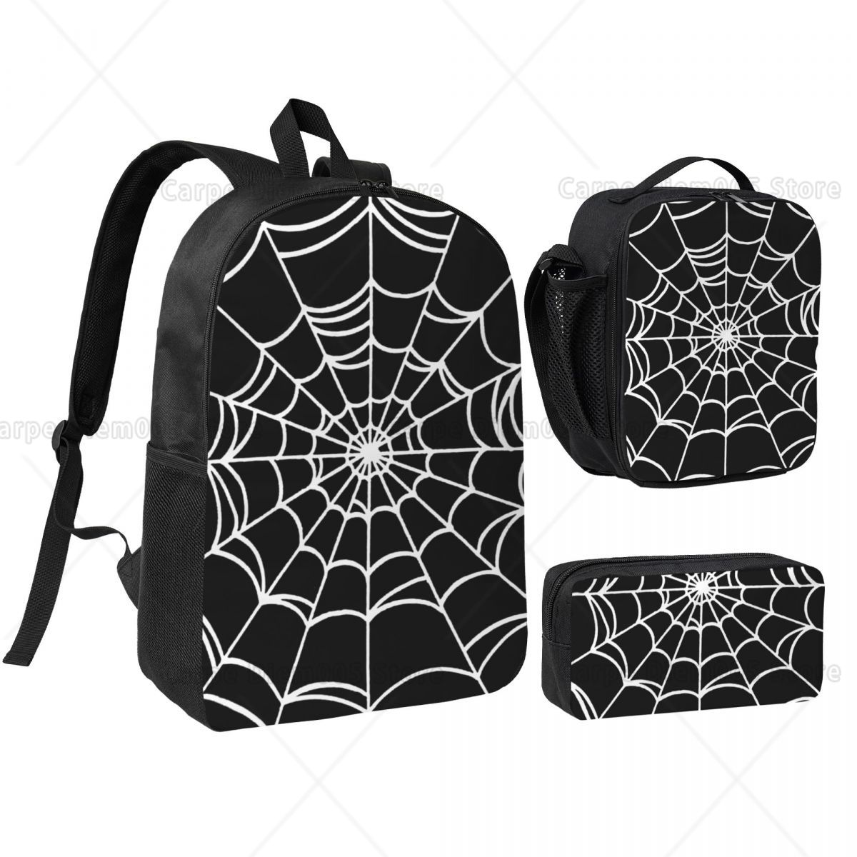3D Printing Pen For Kids - Black Web Spider Prints Backpack Set