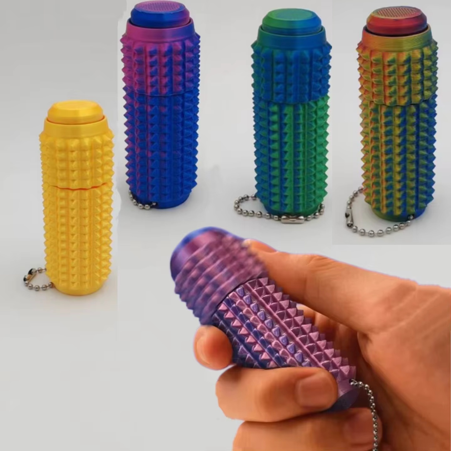 3D Printing Fidget Toys - Funny 3D Printed Spiky Fidget Toy
