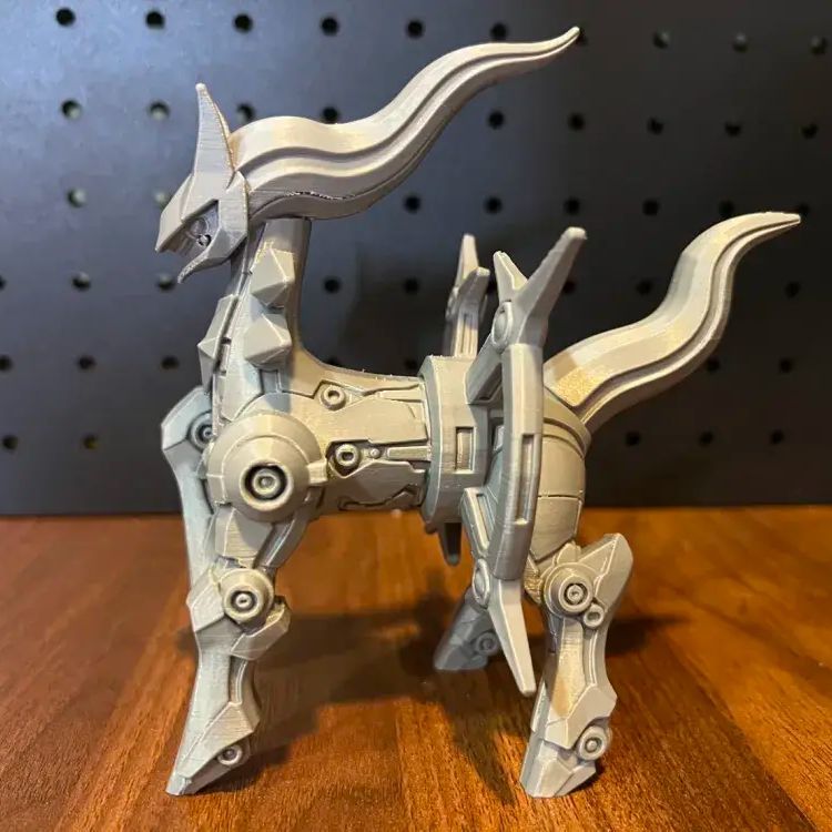 3D Printing Gundam - Pokémon 3D Printed Mechanical Arceus Craft