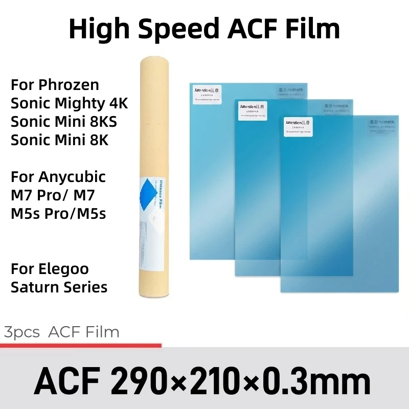 3D Printing House Machine - 3Pcs ACF Film A4 Size 210*290mm