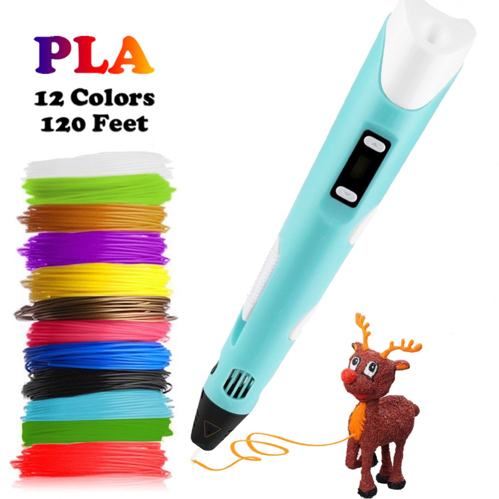 3D Printing Pen For Kids - Dikale 3D Pen LED Screen DIY