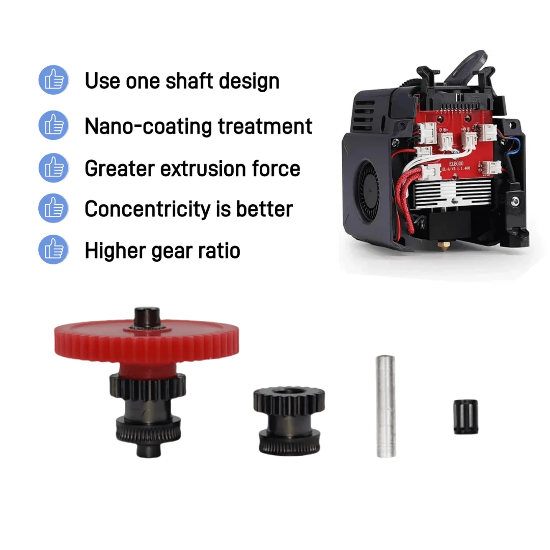 3D Printing Gears - For Elegoo Neptune 4 Extruder Gears