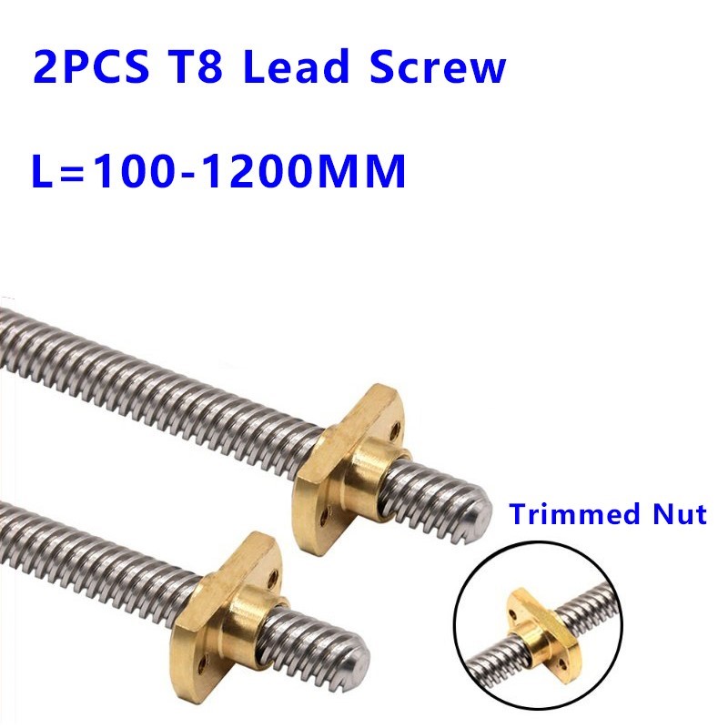 Lead Screw Stepper - T8 T-type Trapezoidal Lead Screw 8mm