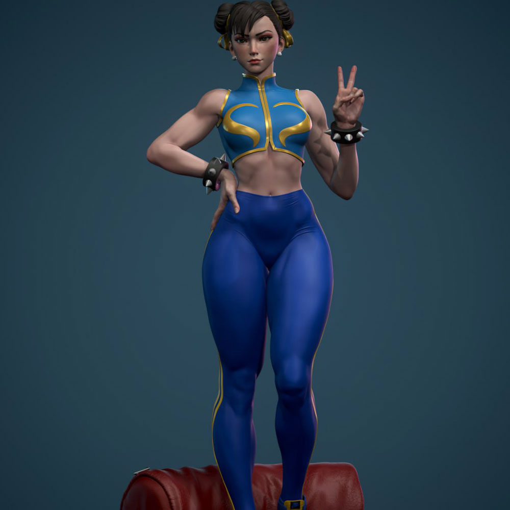 3D Printing For Dummies - 75mm --250mm Sexy Girl Resin Model