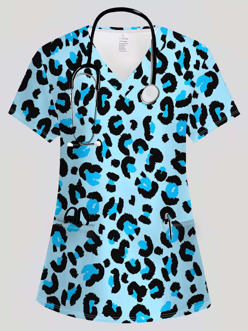 3D Printing For Medical - Women's T-Shirt Leopard 3D Print Comfortable