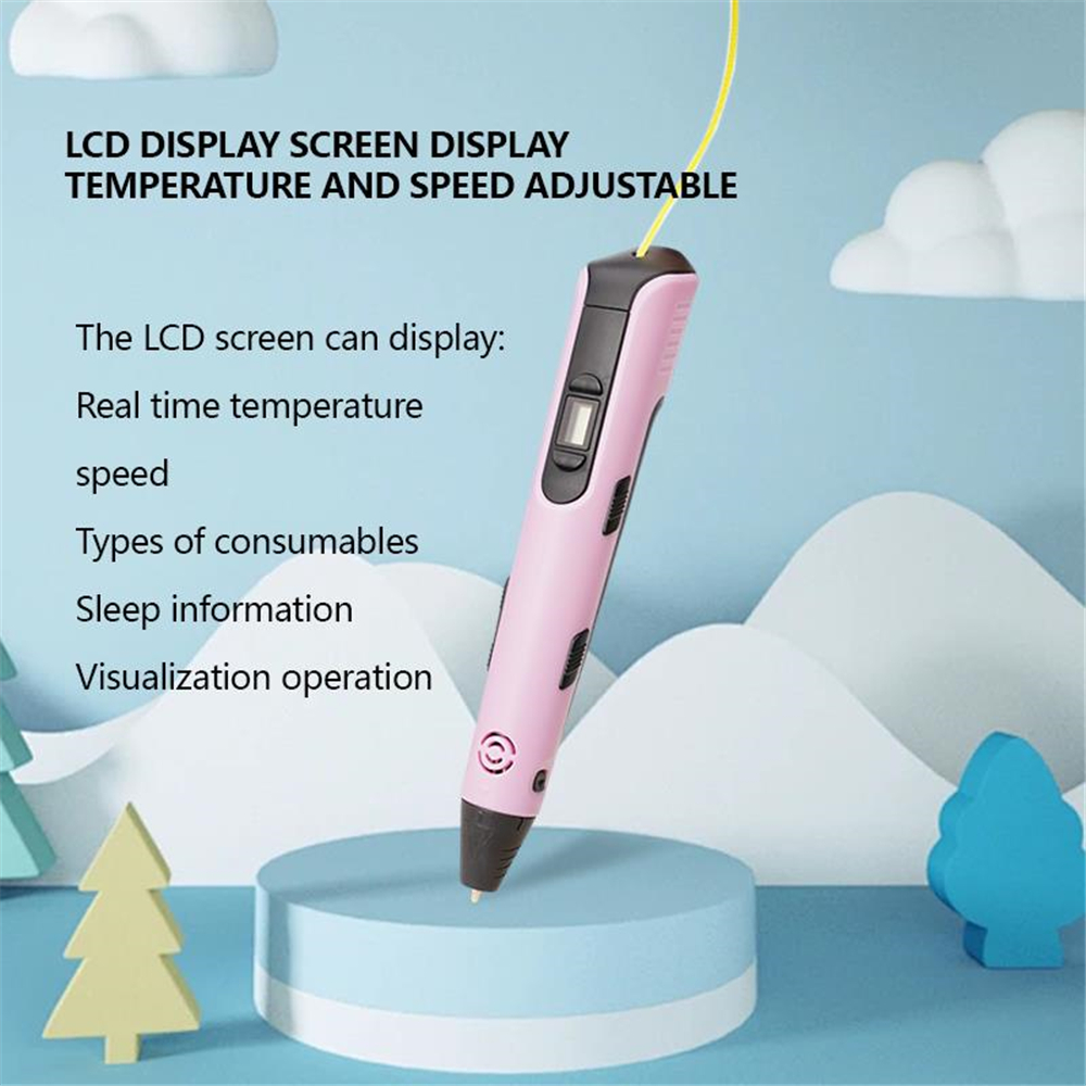 New 3D Printing Pen 1.75mm PLA - 3D Printing Pen For Kids 评论和价格