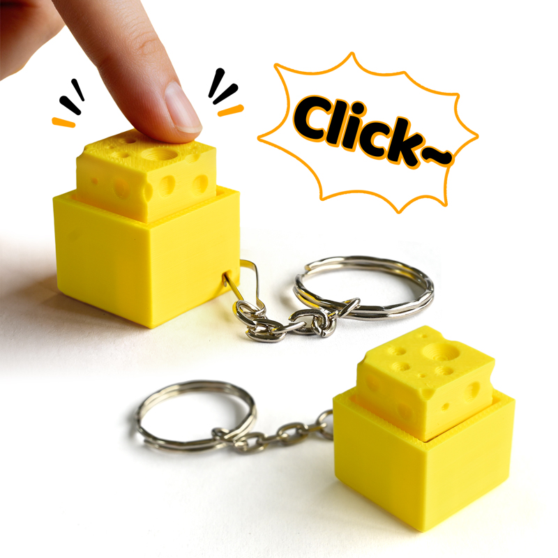 3D Printed Cheesy Key Fidget C - 3D Printing Gundam 评论和价格