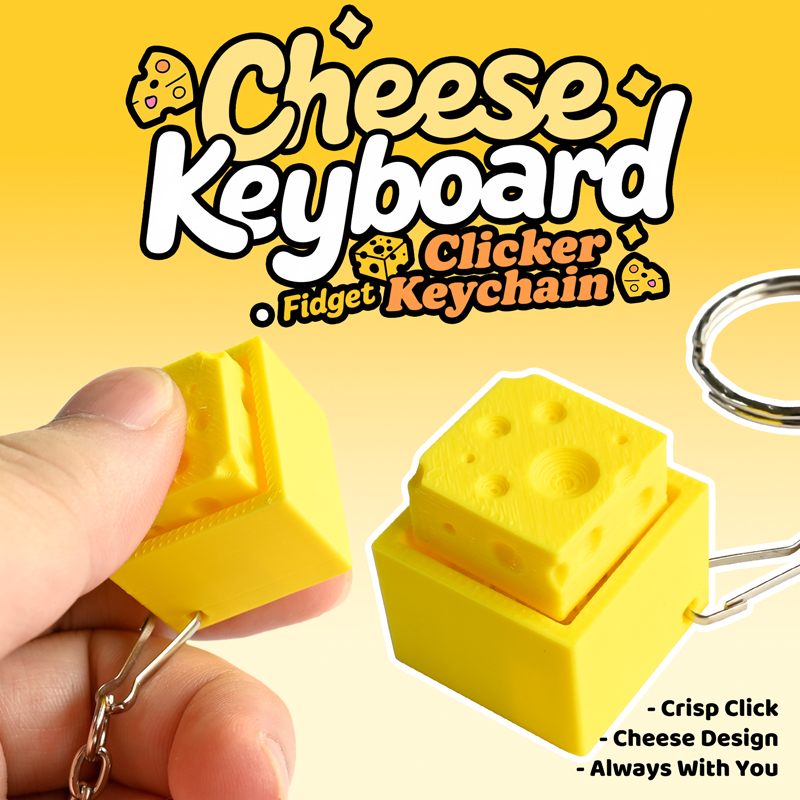 3D Printed Cheesy Key Fidget C - 3D Printing Gundam 评论和价格