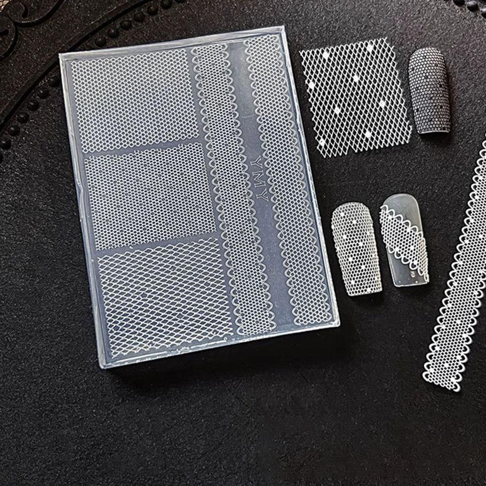 Silicone Lace Nail Art Stencil - 3D Printing Templates Free 评论和价格