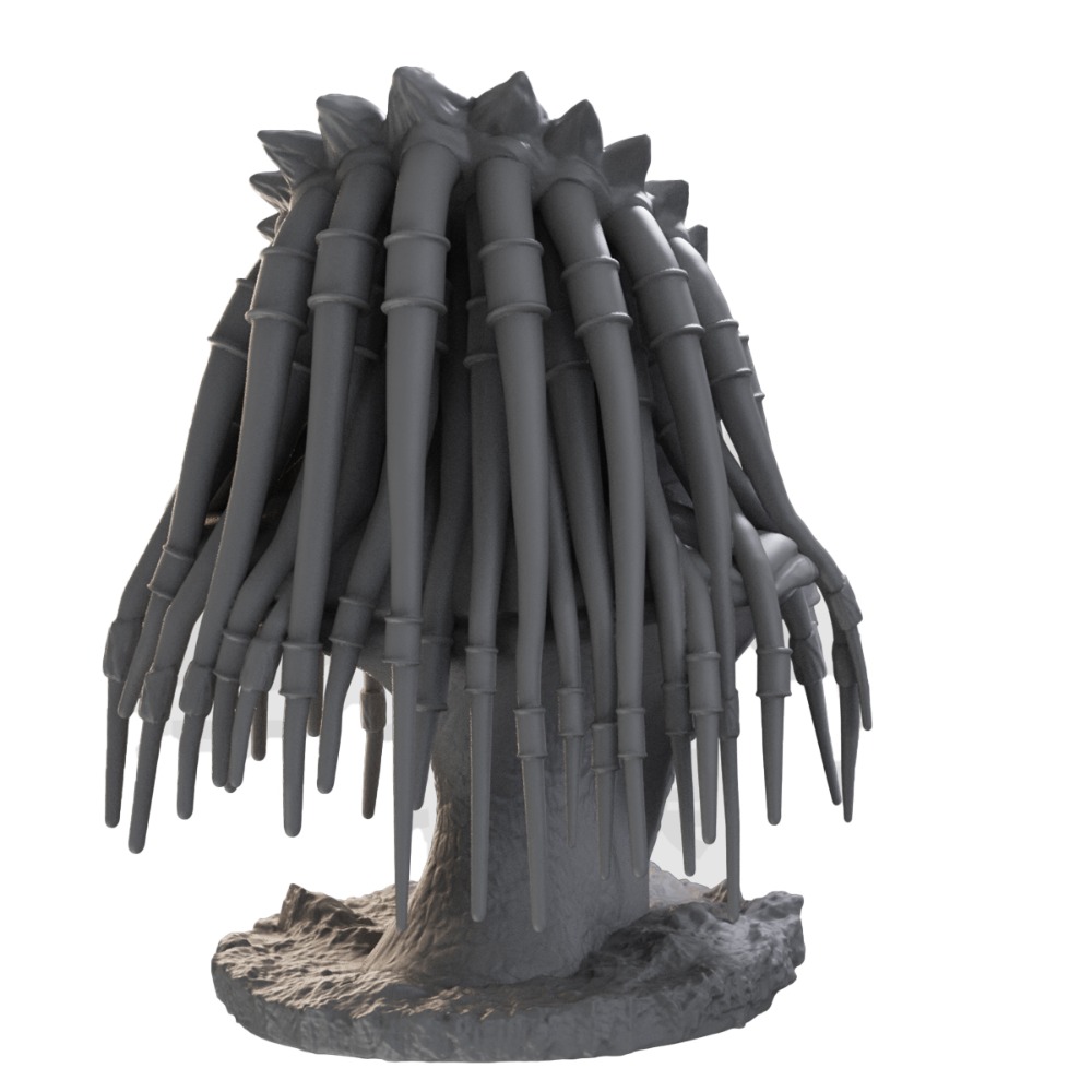 1/10 1/16 Lone Wolf Bust Model - 3D Printing Ptc 评论和价格