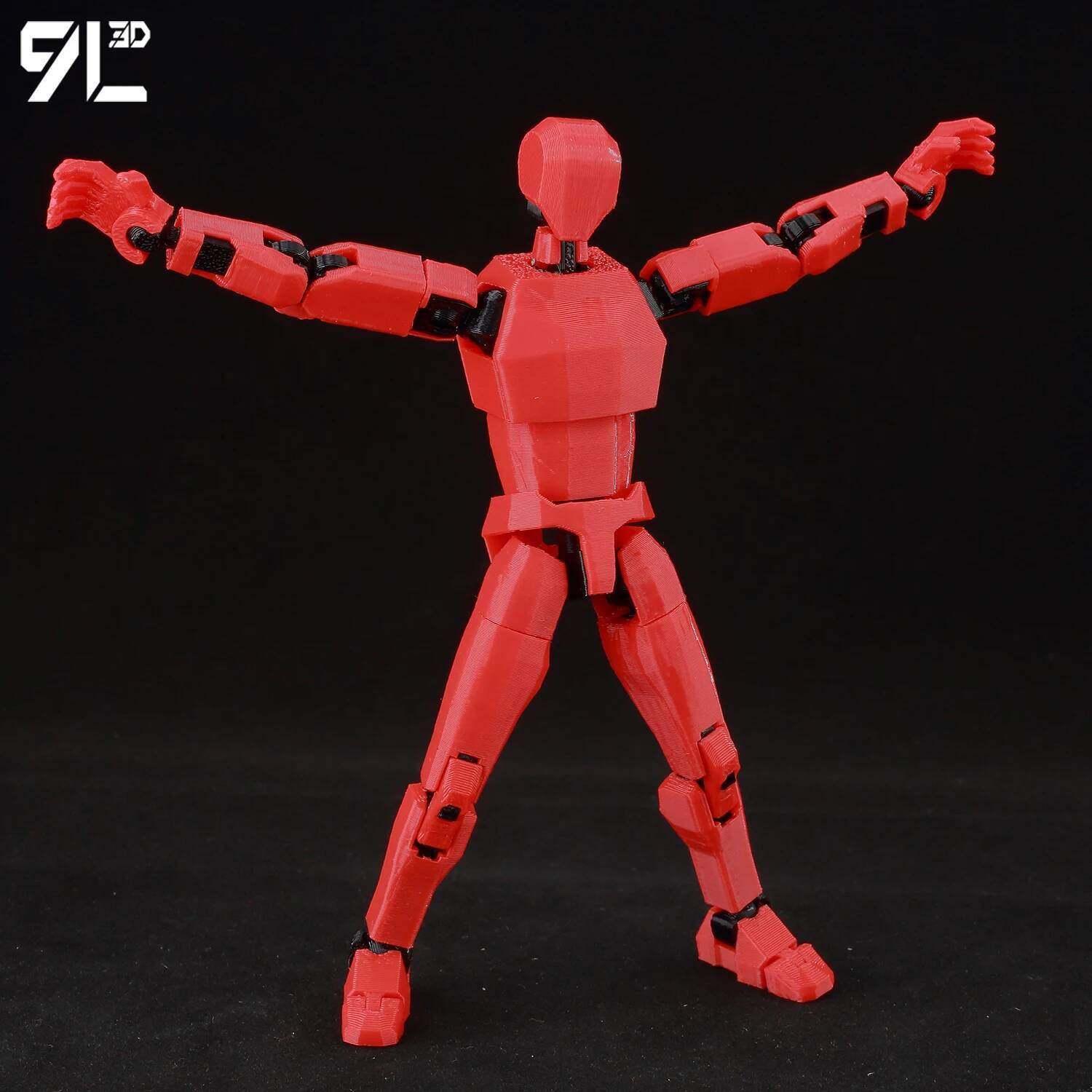 9L3D Printed Dummy13 Lucky13 T - 3D Printing Action Figure 评论和价格