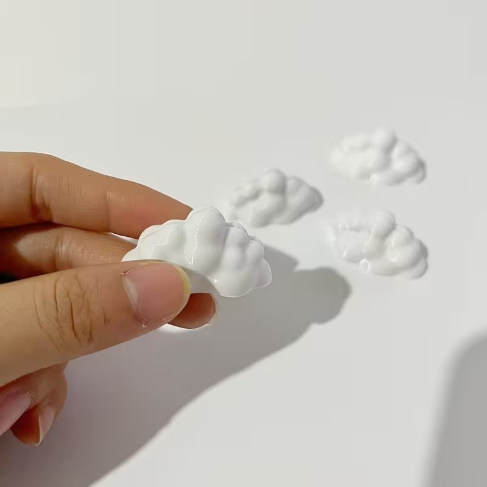 6PCS 3D Printed Cloud-Shaped P - 3D Printing Card 评论和价格