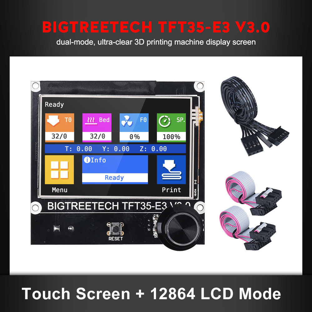BIGTREETECH TFT35 E3 V3.0 3D P - Motherboard 3D Printer 评论和价格