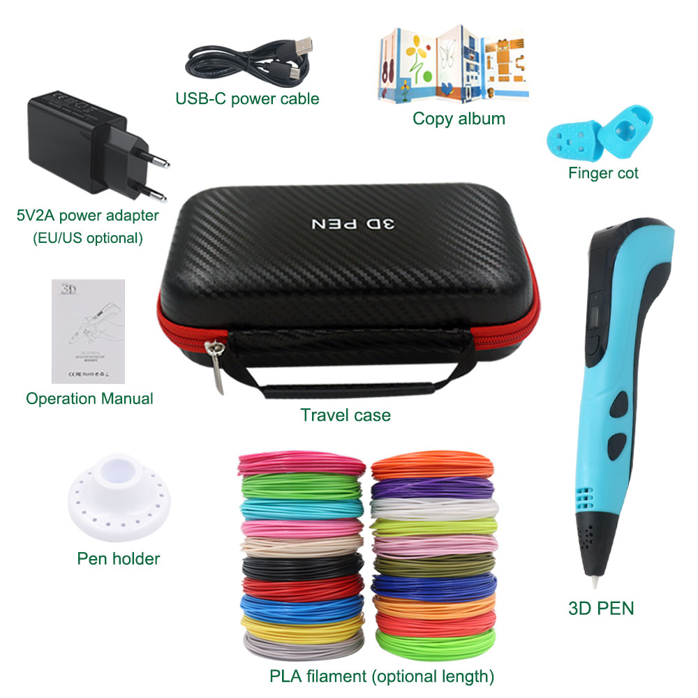 High Quality New 3D Pen for Ch - 3D Printing Pen For Kids 评论和价格