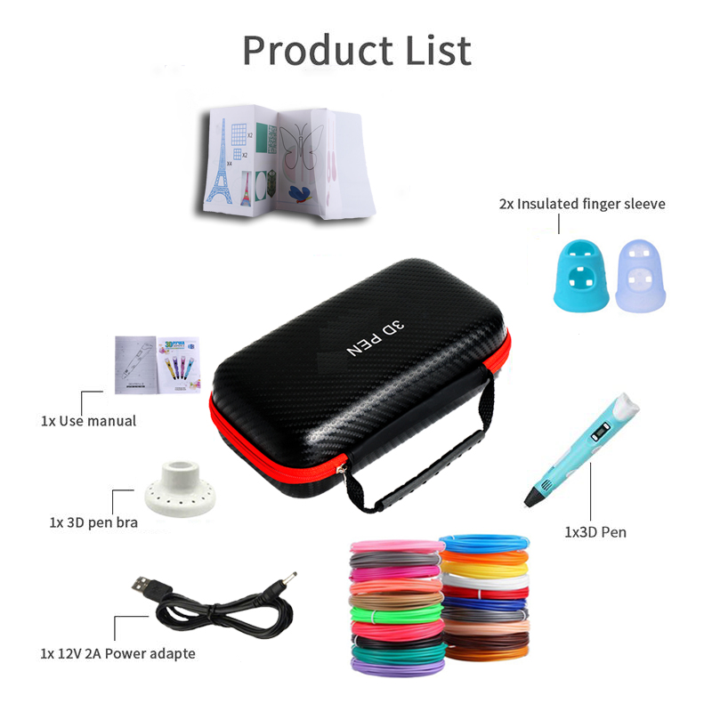 3D Pen With LCD Screen Compati - 3D Printing Pen For Kids 评论和价格
