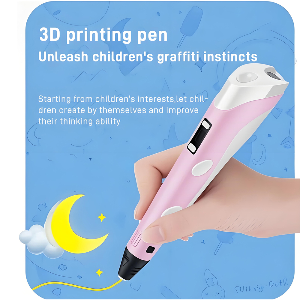 3D Pen With LCD Screen Compati - 3D Printing Pen For Kids 评论和价格
