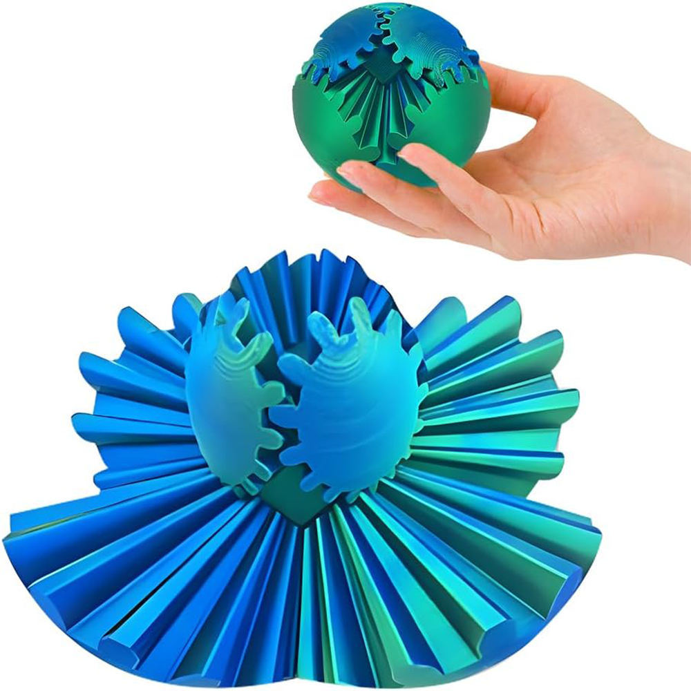Gear Ball 3D Printed Fidget To - 3D Printing Gears 评论和价格