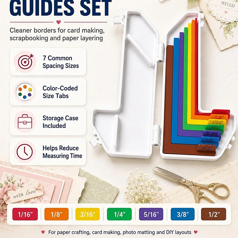 Paper Crafting Alignment Guide - 3D Printing Card 评论和价格
