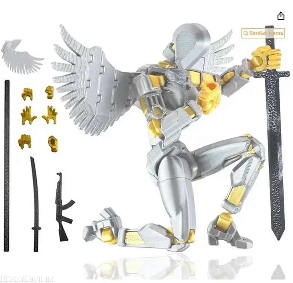 3D Printed Toys Action Figures - 3D Printing For Dummies 评论和价格