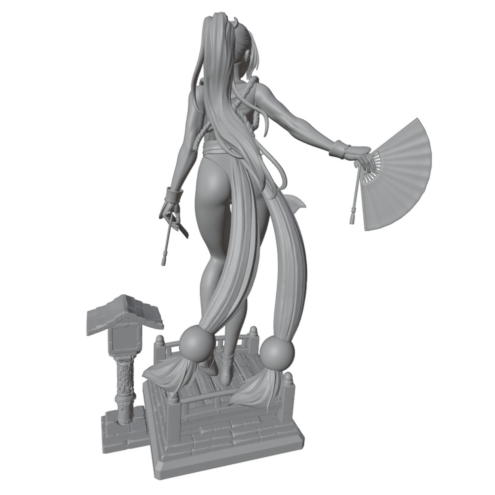 1/24 Sexy Long-Haired Girl Min - 3D Printing For Dummies 评论和价格