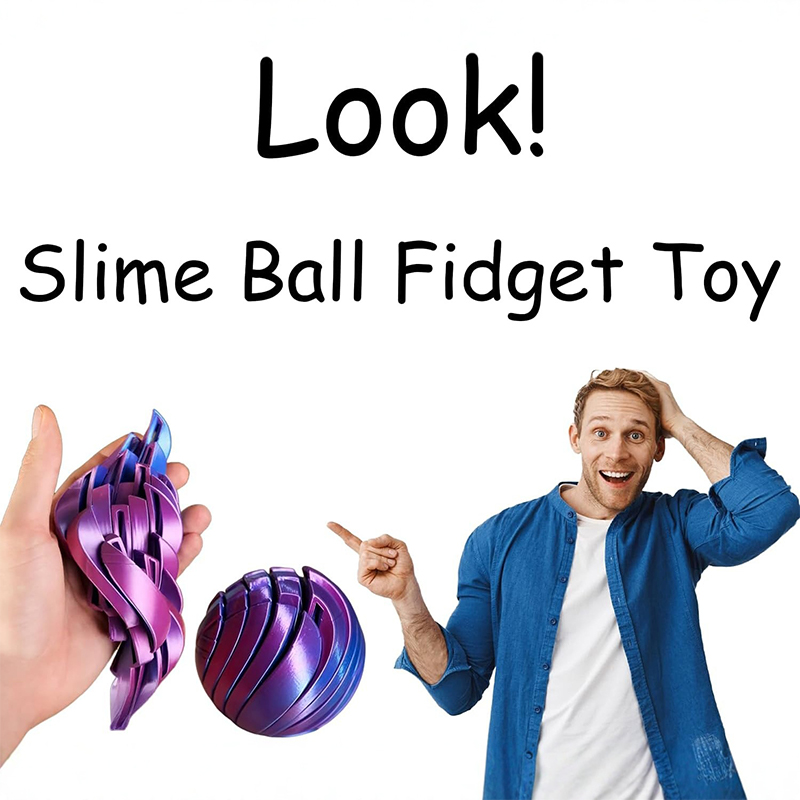 Slime Ball Fidget Toy 3D Print - 3D Printing Gears 评论和价格