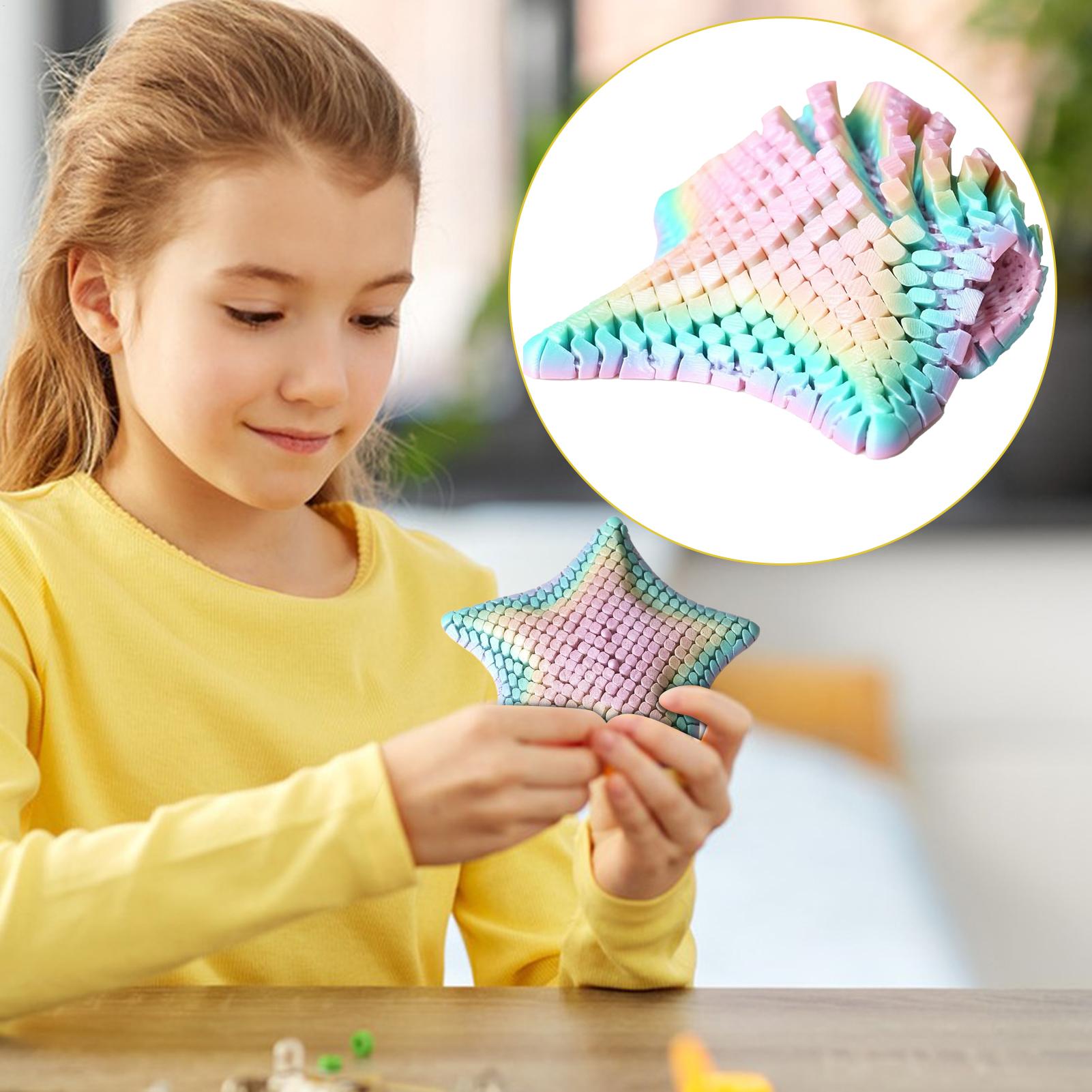 3D Printed Fidget Starfish Toy - 3D Printing Fidget Toys 评论和价格