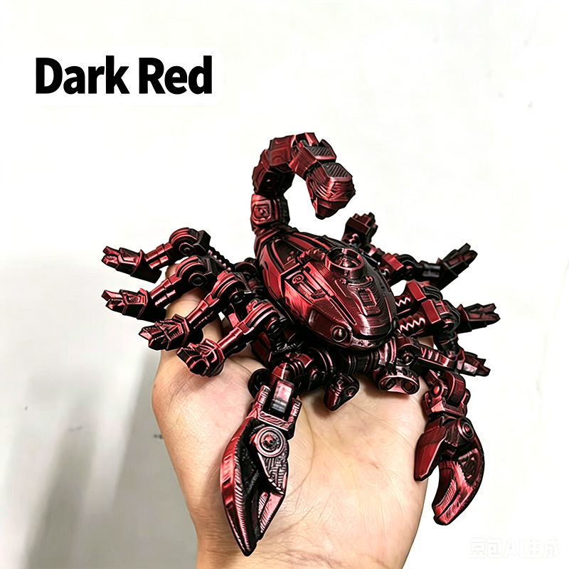 3D Printed Mechanical Scorpion - 3D Printing Action Figure 评论和价格