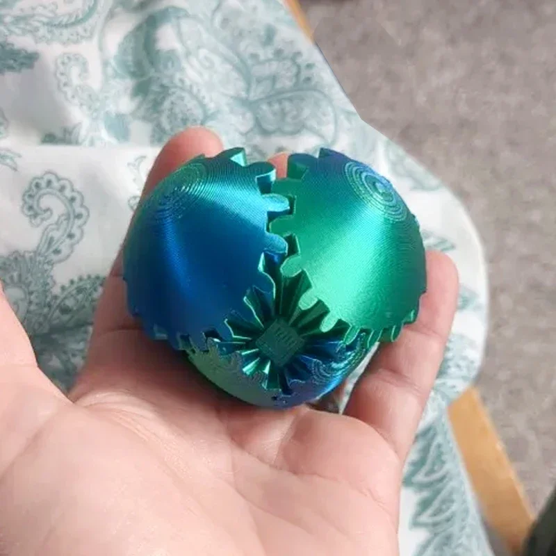Gear Ball 3D Printed Fidget To - 3D Printing Gears 评论和价格