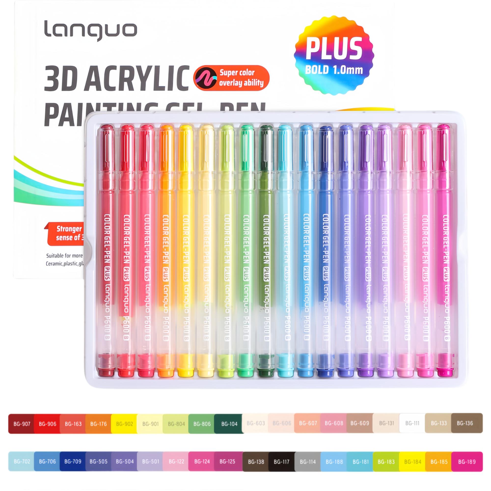 Languo 54-Color 3D Effect Acry - 3D Printing Epoxy Resin 评论和价格