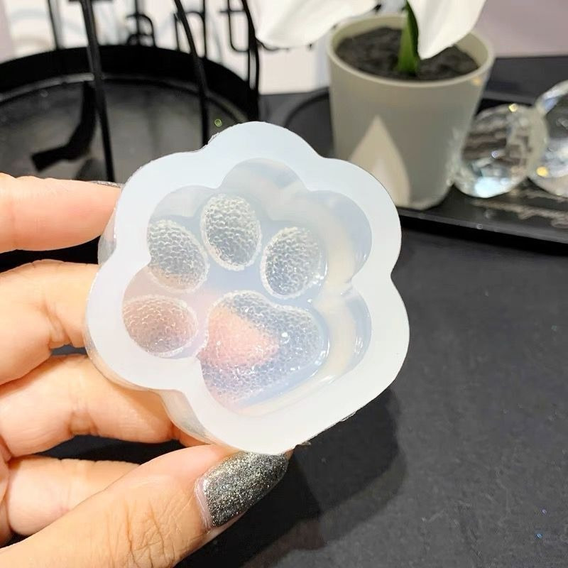 1pc Paw Print  Mold, Clear Epo - 3D Printing Epoxy Resin 评论和价格