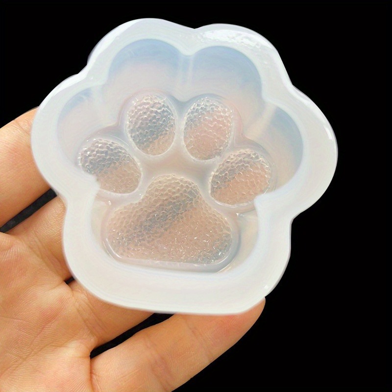 1pc Paw Print  Mold, Clear Epo - 3D Printing Epoxy Resin 评论和价格