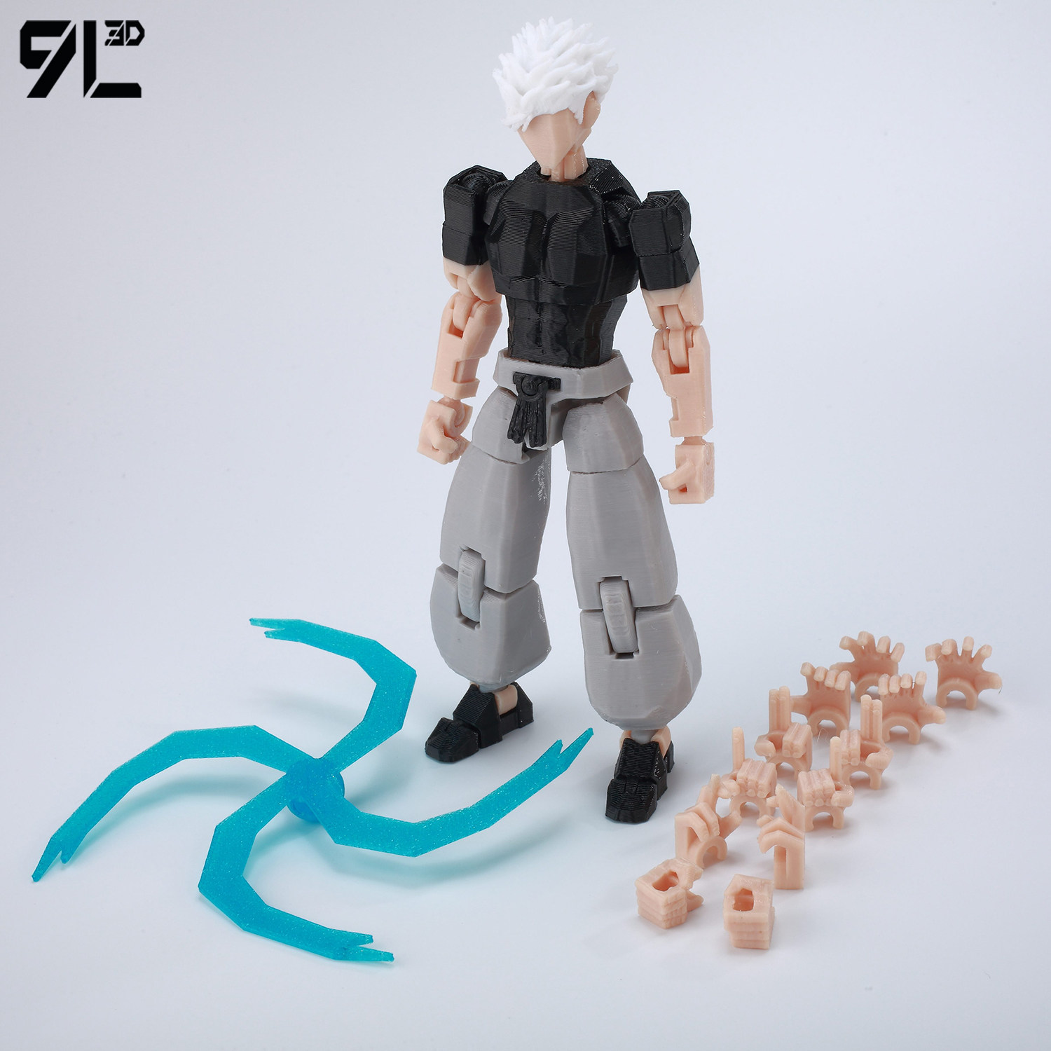 9L3D Lucky13 Dummy13  Form Act - 3D Printing Action Figure 评论和价格