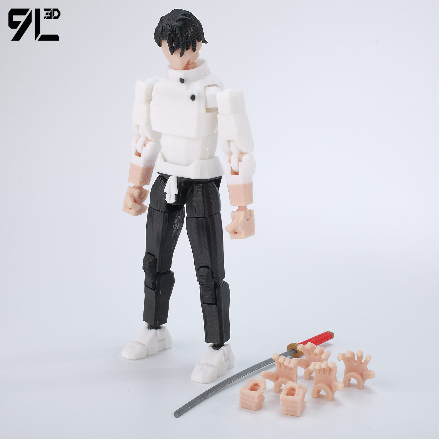 9L3D Lucky13 Dummy13  Form Act - 3D Printing Action Figure 评论和价格
