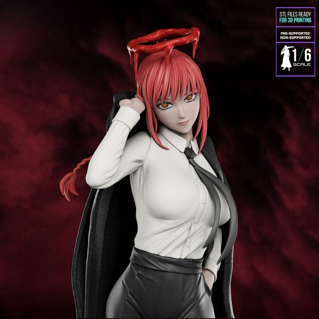 Chainsaw Girl Machima Gk Figur - 3D Printing Ptc 评论和价格