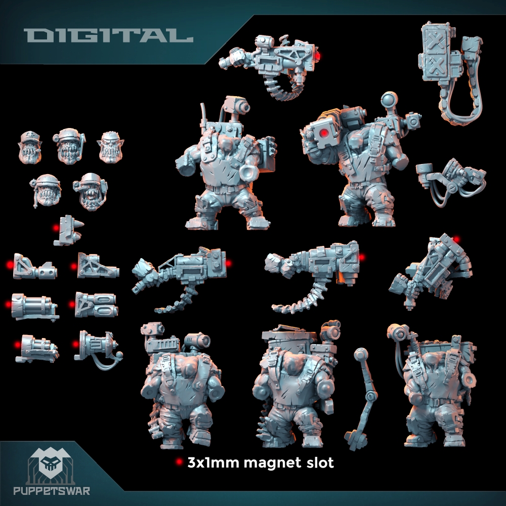 Orc Ultimate Badasses Squad, G - 3D Printing Action Figure 评论和价格