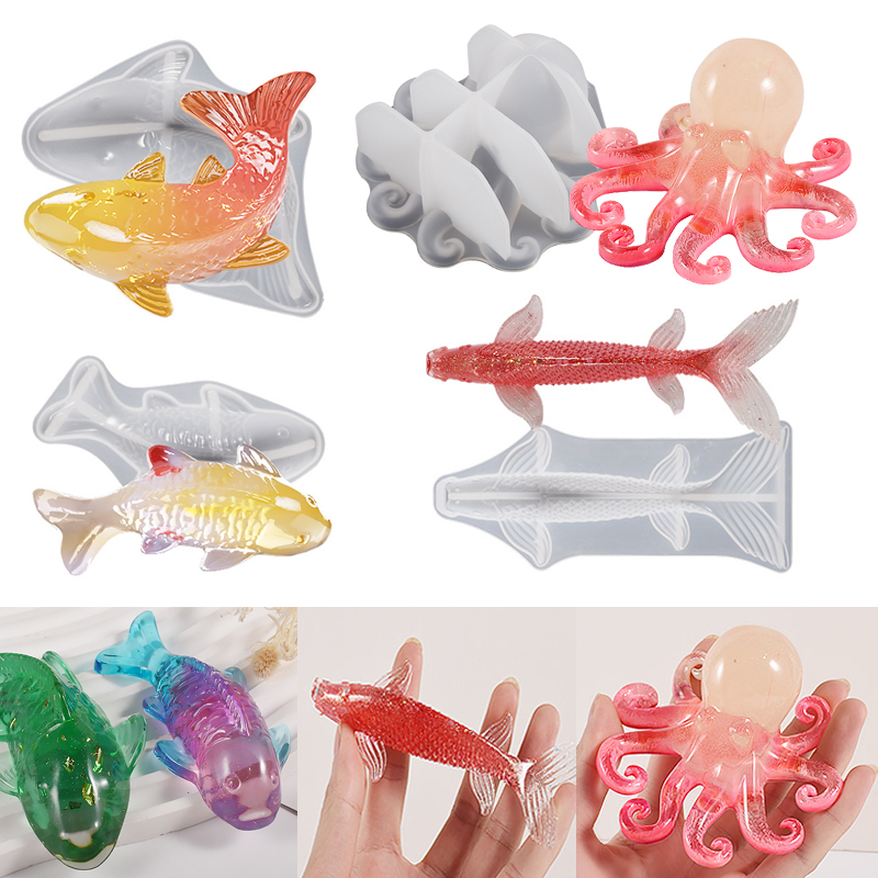 3D Koi Fish Shaped Epoxy Resin - 3D Printing Epoxy Resin 评论和价格