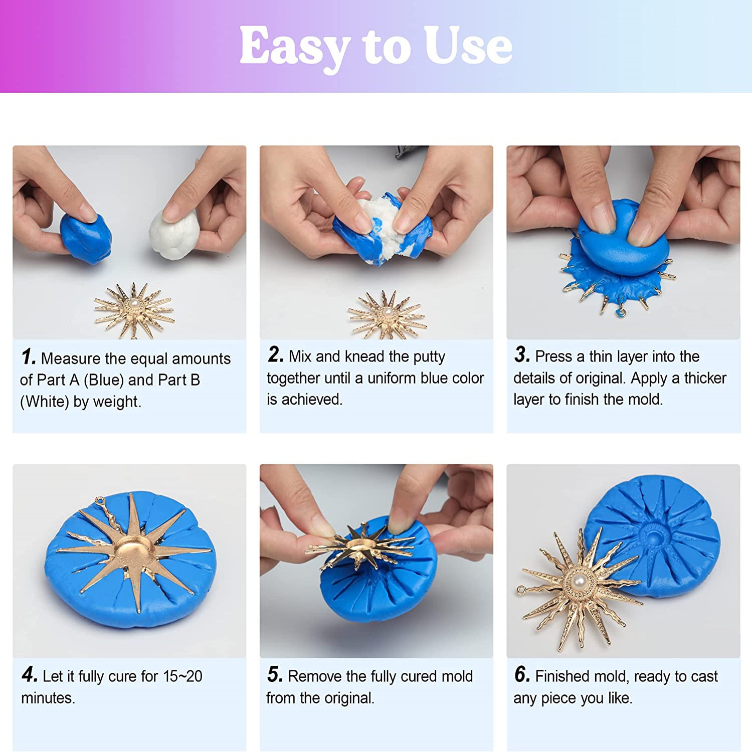 Silicone Mold Making Kit for R - 3D Printing Ptc 评论和价格