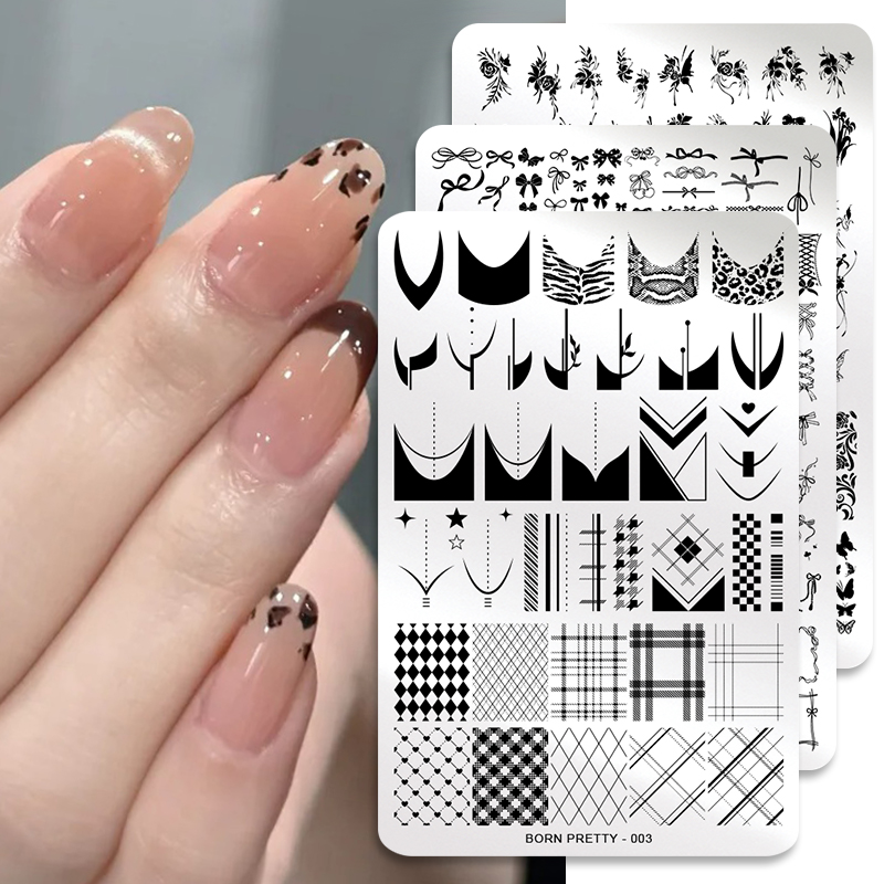 BORN PRETTY Leaves Flower Nail - 3D Printing Templates Free 评论和价格