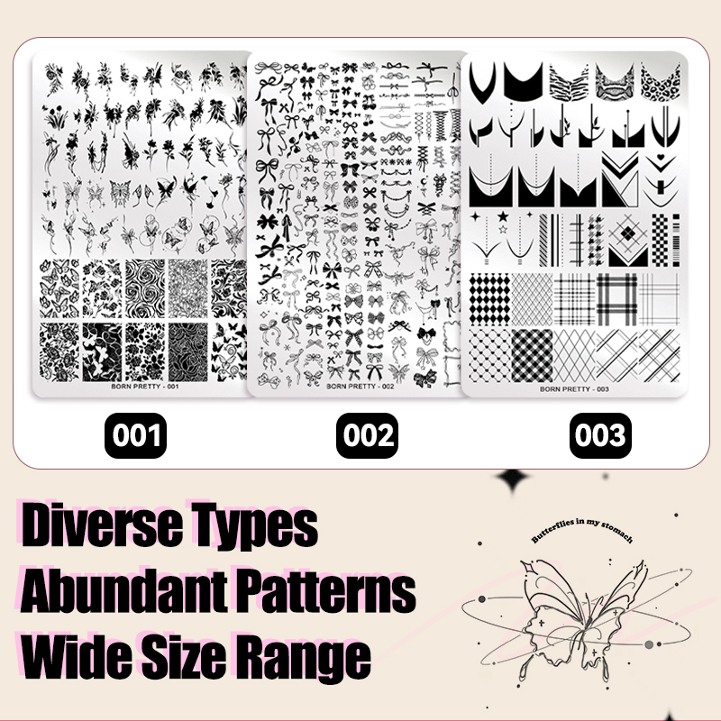 BORN PRETTY Leaves Flower Nail - 3D Printing Templates Free 评论和价格