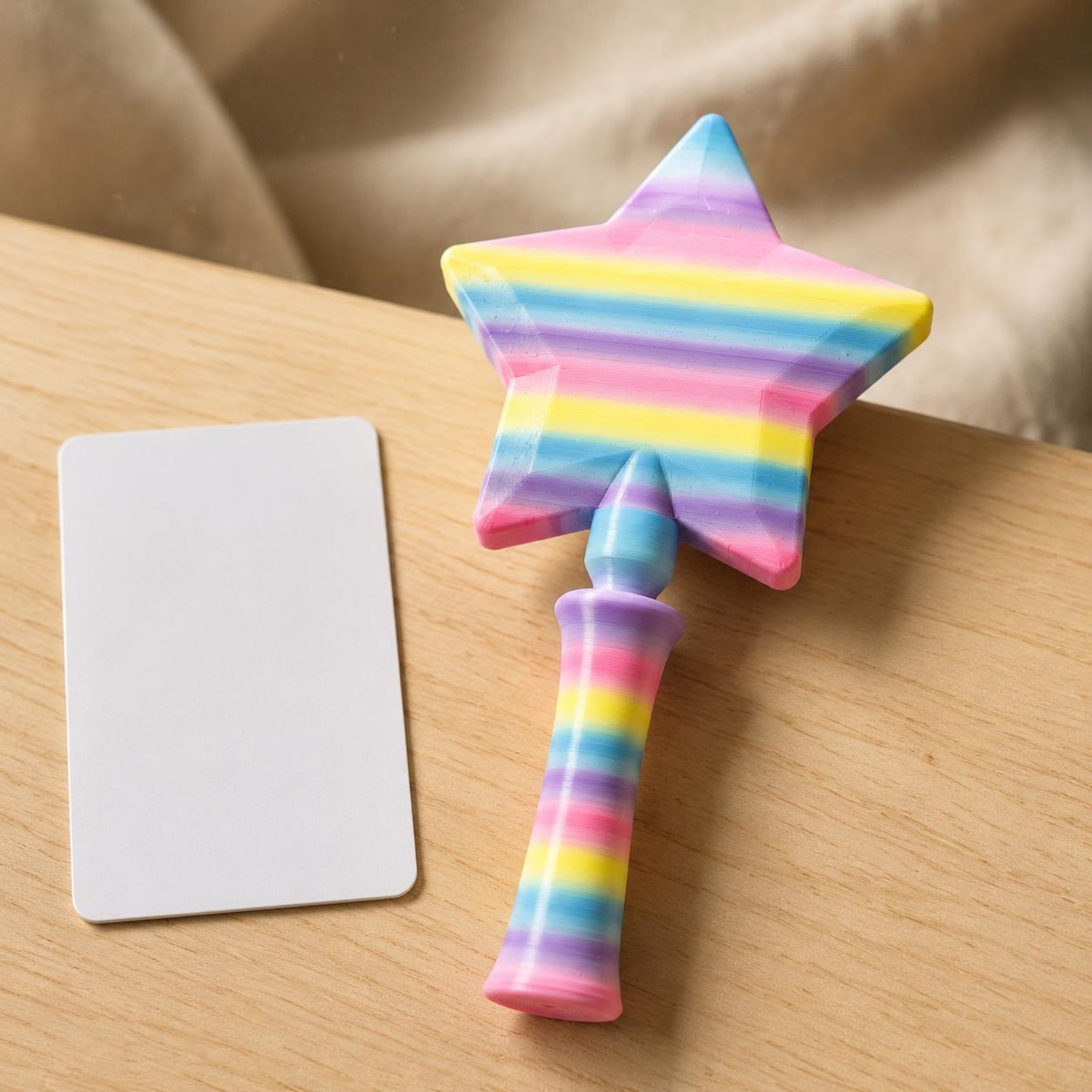 Star Wand Card Holder 3D Print - 3D Printing Card 评论和价格