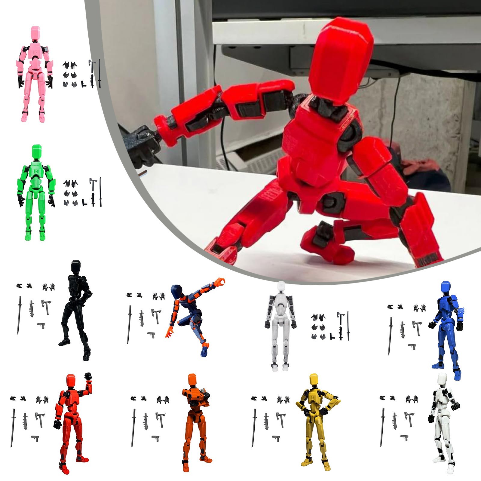 Titan 13 With Wings Figure Toy - 3D Printing Action Figure 评论和价格