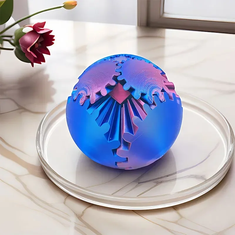 3D Printed Gear Ball Spin Ball - 3D Printing Gears 评论和价格