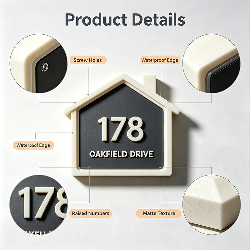 Custom 3D Printed House Number - 3D Printing Wall 评论和价格