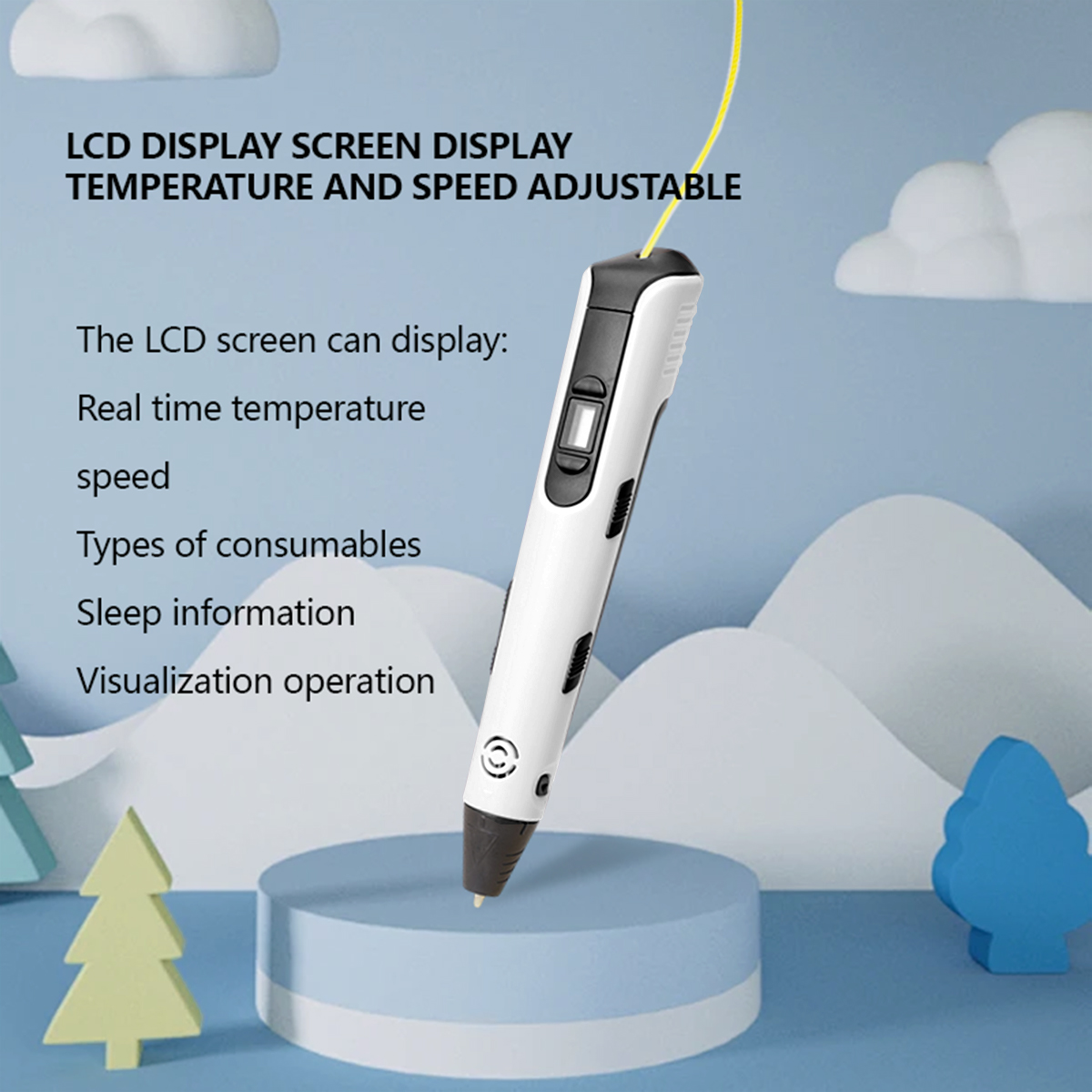 Upgraded 3D Printing Pen 9 Met - 3D Printing Pen For Kids 评论和价格