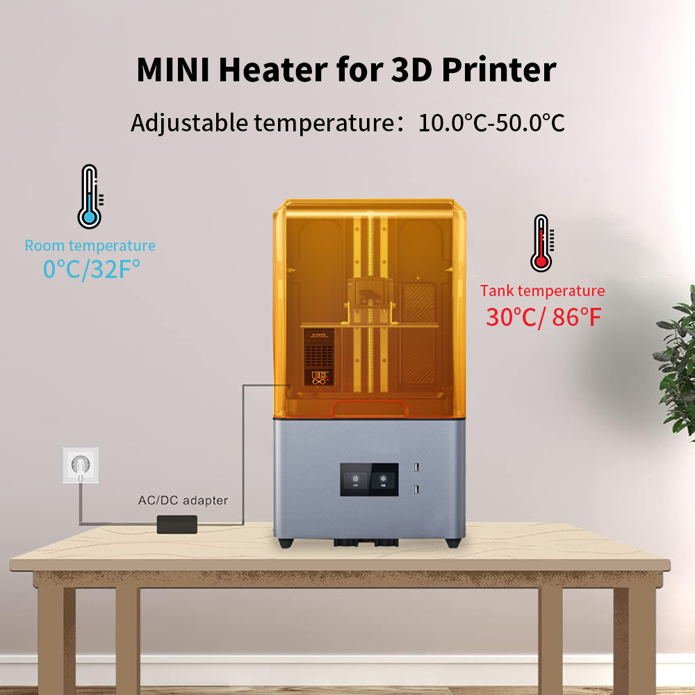 Mini Heater for ELEGOO,ANYCUBI - 3D Printing House Machine 评论和价格