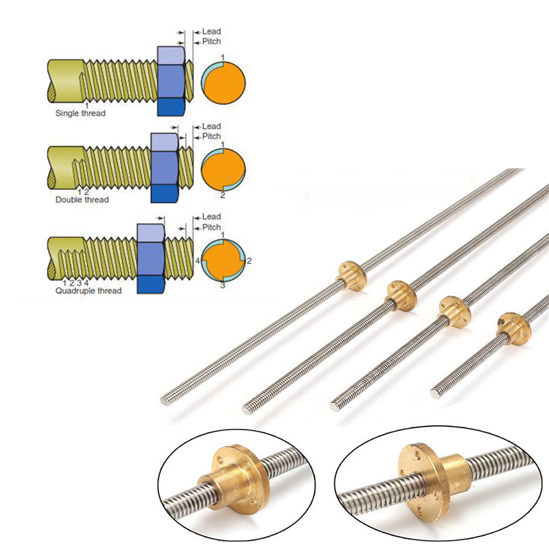 T10 Lead Screw 304 Stainless S - Lead Screw Stepper 评论和价格