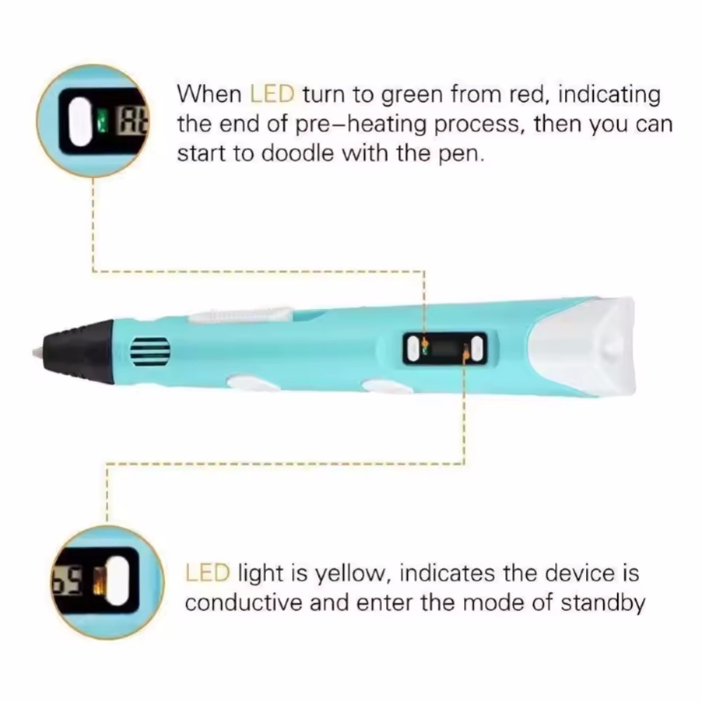 3D Pen For Children 3D Printin - 3D Printing Pen For Kids 评论和价格
